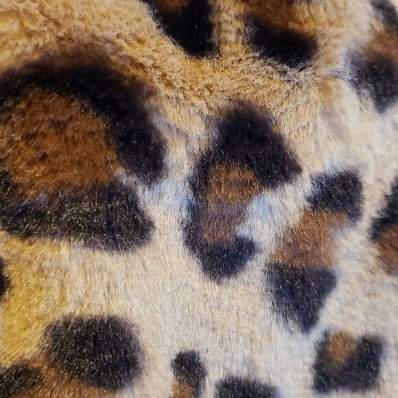 Rebel Sparkles Be You Boutique Animal Print Teddy Jacket - Picture 8 of 15